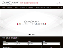 Tablet Screenshot of claycooley.com